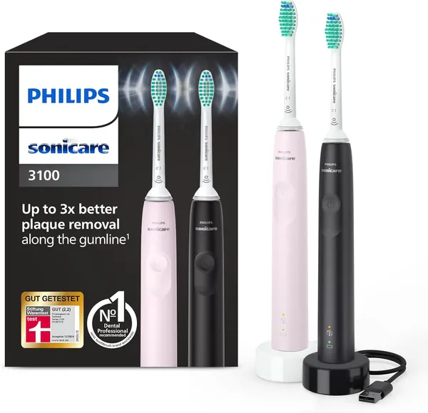 Philips Sonicare 3100 электрическая звуковая зубная щетка, 2