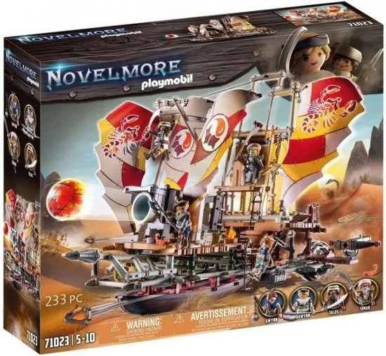 Playmobil Novelmore 71023 Корабль песчаной бури пустыни Сахари