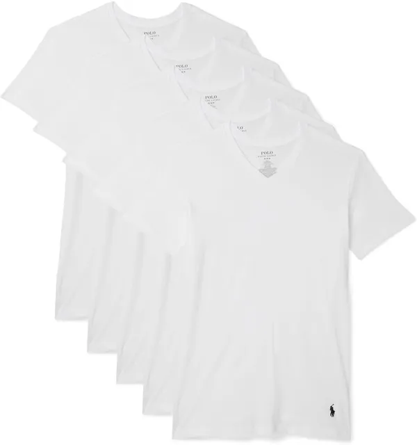 POLO RALPH LAUREN Slim Fit V-Necks חולצות, 5