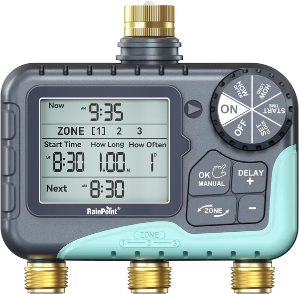 RAINPOINT IOB347 3 Zone Water Timer