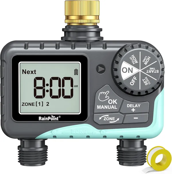 RAINPOINT TCITV205NH-V2-C Sprinkler Timer