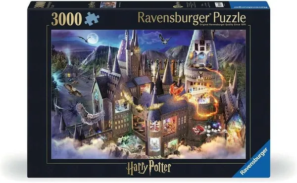 Ravensburger Harry Potter: Hogwarts Castle 3000 Piece Jigsaw Puzzle