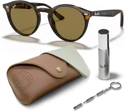 Ray-Ban RB2180 Round Shaped Non-Polarized Sunglasses