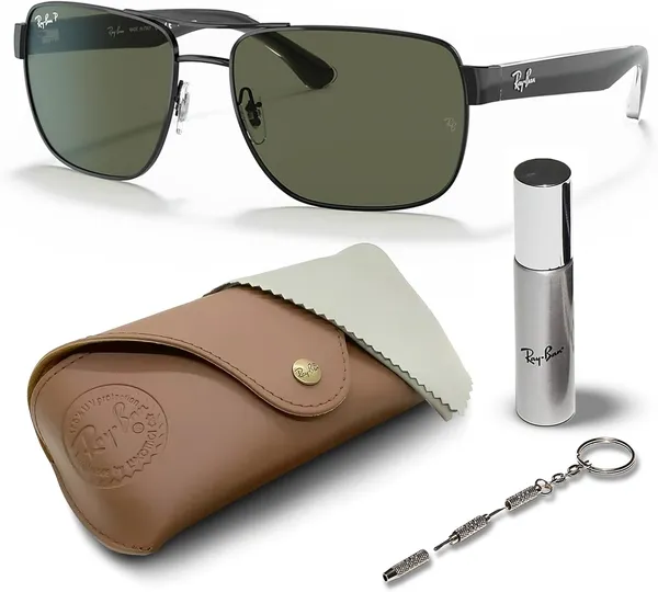 Ray-Ban RB3530 квадратные солнцезащитные очки