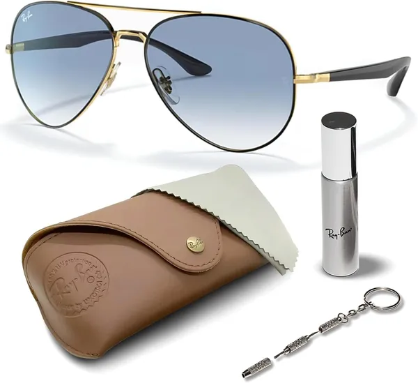 Ray-Ban RB3675 משקפי שמש בצורת טייס