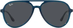 Ray-Ban Rb4376 Sunglasses, Opal Dark Blue/Dark Grey