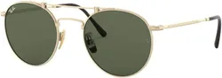 Ray-Ban Rb8147 Titanium Round Sunglasses