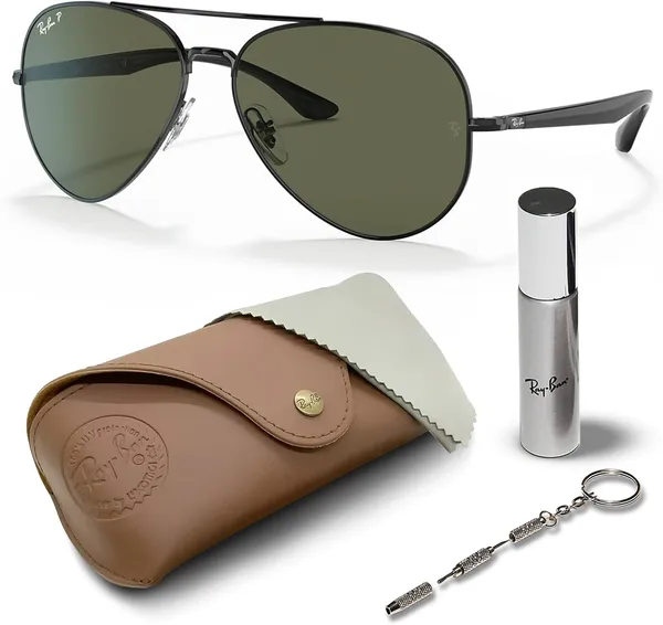 Ray-Ban RB3675 Pilot Shaped Sunglasses