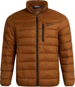 Reebok Mens Winter Jacket - Windproof Water Resistant Quilted Winter Coat