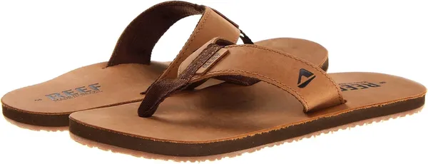 REEF Leather Smoothy мужские шлепанцы