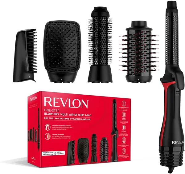 Revlon One-Step Blow-Dry Multi Air Styler 5-in-1 стайлер для волос