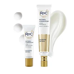 RoC Retinol Correxion Value Set Duo, Ночной крем для лица против глубоких морщин + Крем для кожи вокруг глаз