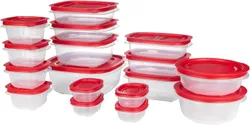 Rubbermaid EasyStore Food Storage Containers, 34-Piece Set
