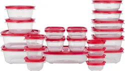 Rubbermaid EasyStore Food Storage Containers, 44-Piece Set