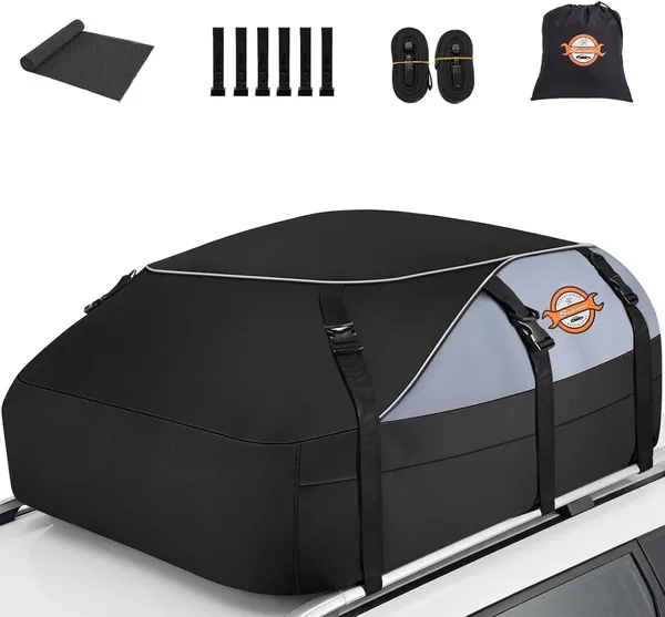 Sailnovo 20 Cubic Feet Car Rooftop Cargo Carrier