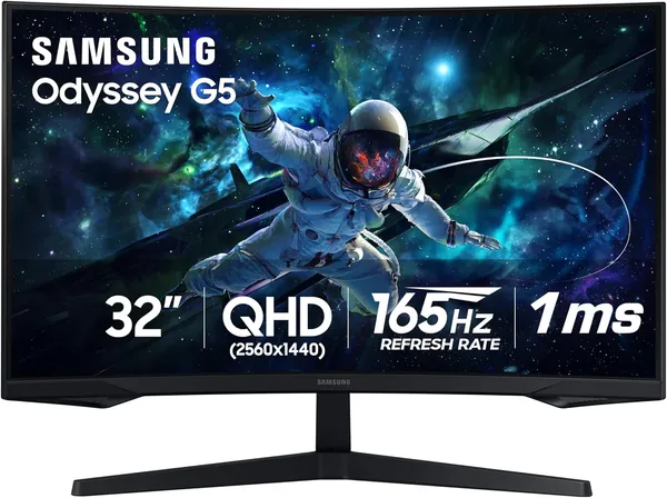 מסך גיימינג קמור Samsung Odyssey G55C