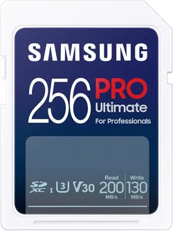 Samsung PRO Ultimate Full Size 256GB SDXC Memory Card