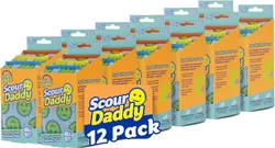 Scrub Daddy Scour Daddy משטח קרצוף, 12 יחידות