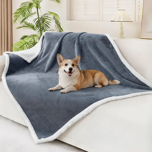 Smiry Waterproof Blanket Throw, Одеяло для собак