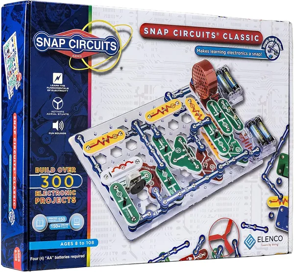 Snap Circuits SC-300 ערכה לחקר אלקטרוניקה