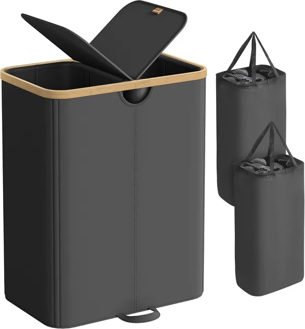 SONGMICS Корзина для белья ULCB523B01, корзина для стирки