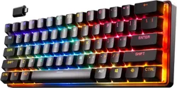 SteelSeries Apex Pro Mini Wireless Keyboard, 60% Design