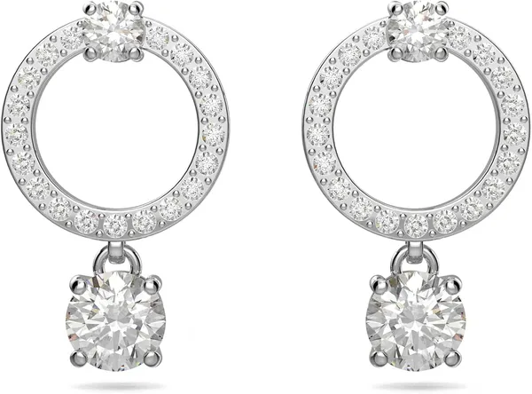 Swarovski Attract Circle Pierced Earrings, 1
