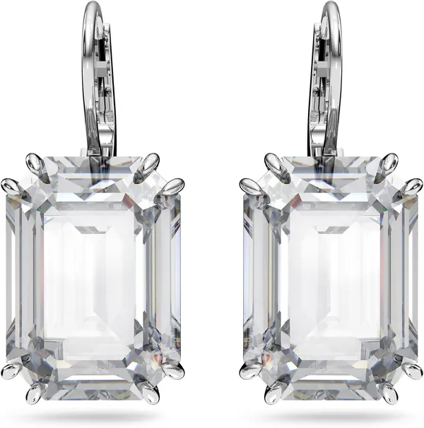 עגילים תלויים Swarovski Millenia, שקוף