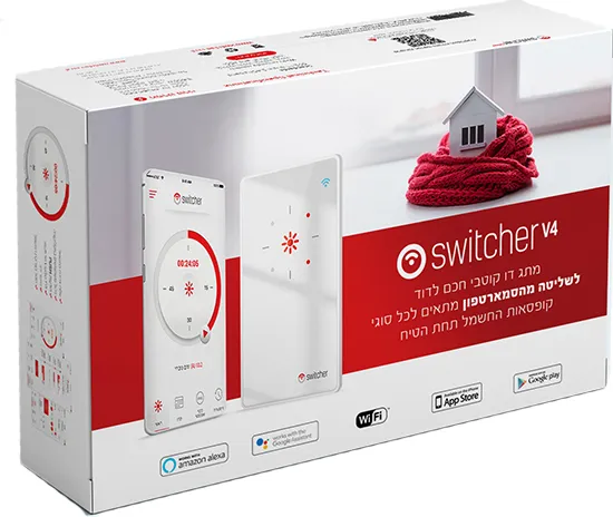 Switcher Long V4 Умный выключатель для солнечного водонагревателя