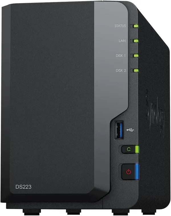 Synology DS223 сетевое хранилище (NAS)