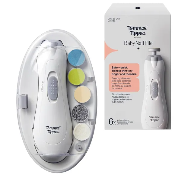 Tommee Tippee Electric פצירה וקוצץ ציפורניים חשמלי לתינוקות