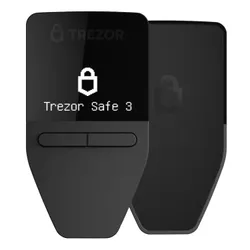Trezor Safe 3 аппаратный криптокошелек