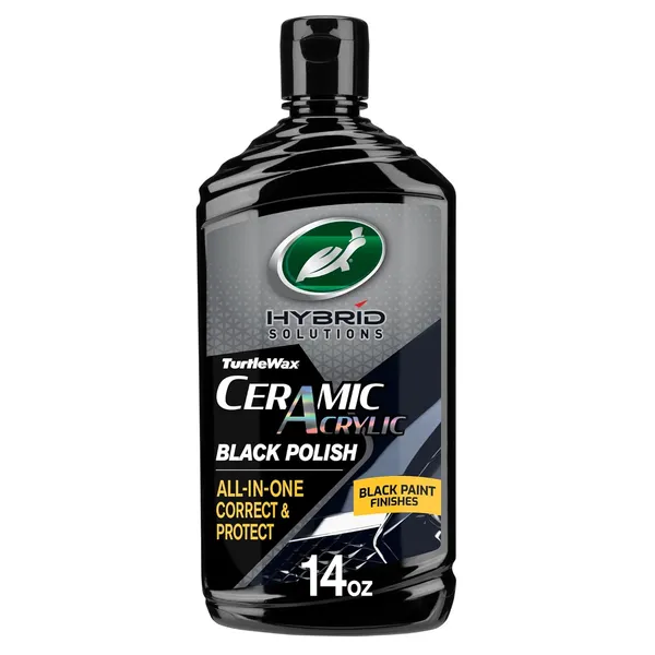 Turtle Wax 53448 פוליש ושעווה לרכב שחור