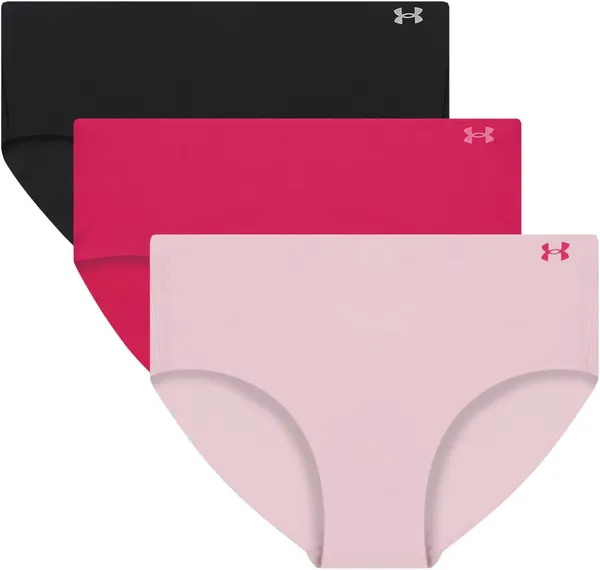 Under Armour Pure Stretch No Show Hipster Women's Underwear, 3