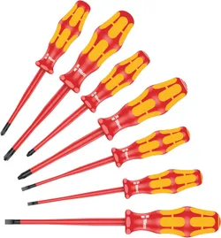 Wera 160 iSS/7 סט מברגים מבודדים, 7 חלקים