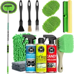 Wontolf Complete Car Wash Cleaning Kit, 17pcs